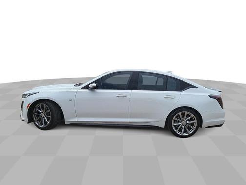 Summit White 2023 Cadillac CT5 Sport RWD