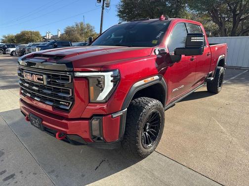 Volcanic Red 2024 GMC Sierra 2500 AT4