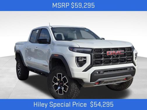 Summit White 2026 GMC Canyon AT4X