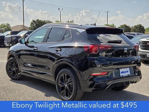 Ebony Twilight Metallic 2026 Buick Encore GX Sport Touring