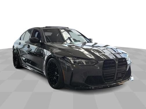 Gray Metallic 2025 BMW M3 Competition xDrive