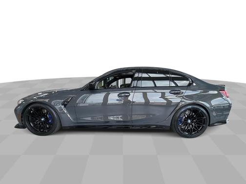 Gray Metallic 2025 BMW M3 Competition xDrive