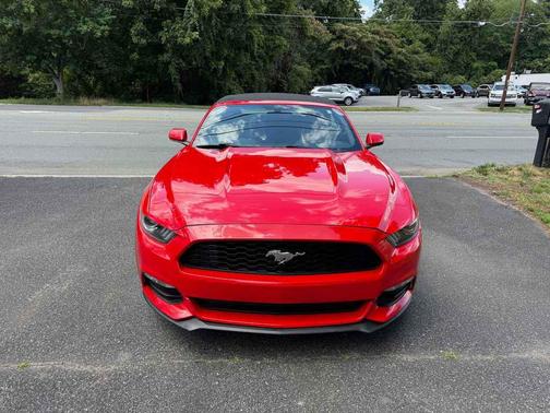 Red 2015 Ford Mustang V6
