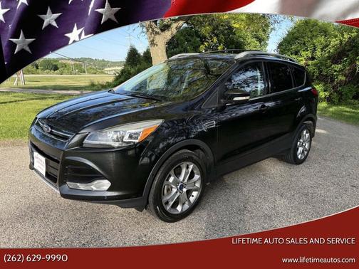 Black 2014 Ford Escape Titanium