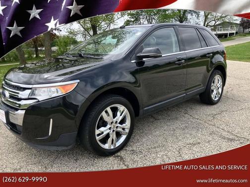 Black 2013 Ford Edge Limited