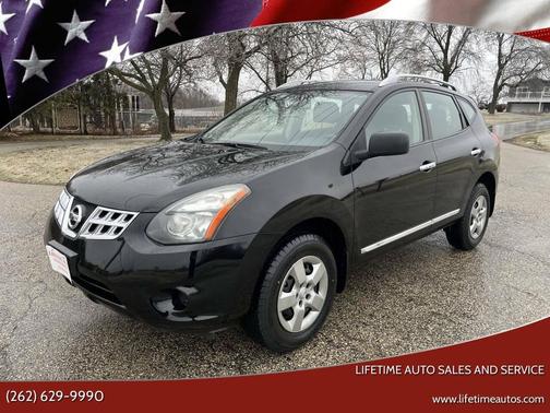 Black 2015 Nissan Rogue Select S