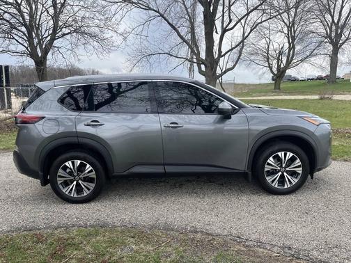 Gray 2021 Nissan Rogue SV