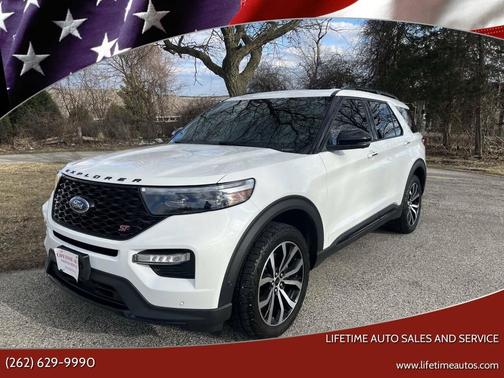 White 2020 Ford Explorer ST AWD 4dr SUV