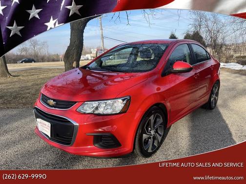 Red 2020 Chevrolet Sonic Premier 4dr Sedan