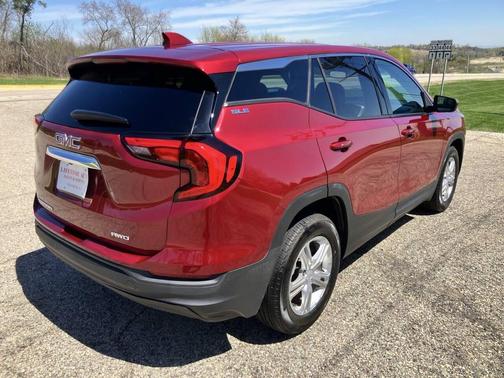 Red 2018 GMC Terrain SLE