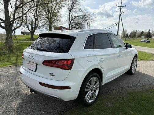 White 2018 Audi Q5 Premium Plus