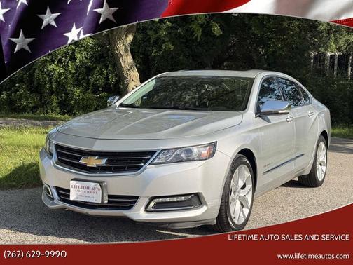 Silver 2014 Chevrolet Impala LTZ