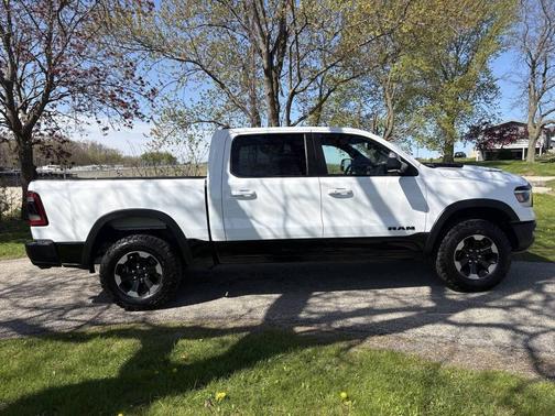 White 2019 RAM 1500 Rebel