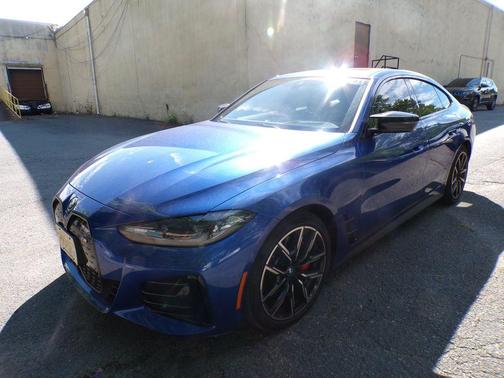Portimao Blue Metallic 2023 BMW i4 Gran Coupe M50