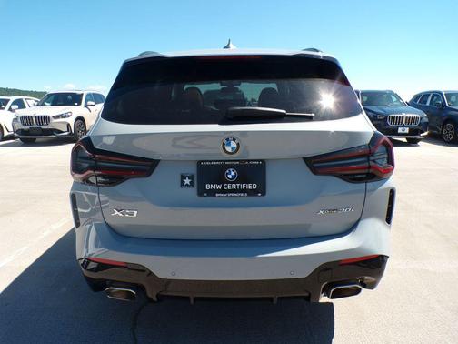 Brooklyn Grey Metallic 2024 BMW X3 xDrive30i