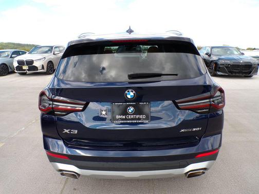 Tanzanite Blue II Metallic 2022 BMW X3 xDrive30i