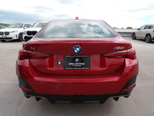 Vegas Red Metallic 2025 BMW i4 Gran Coupe M50