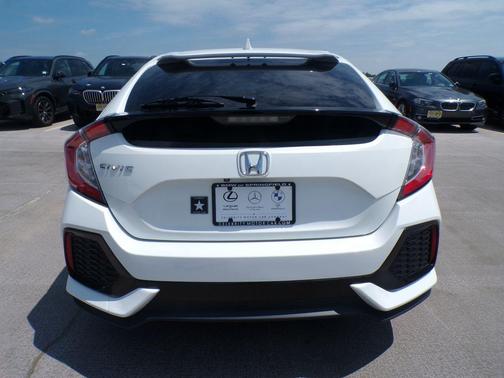 White 2019 Honda Civic EX