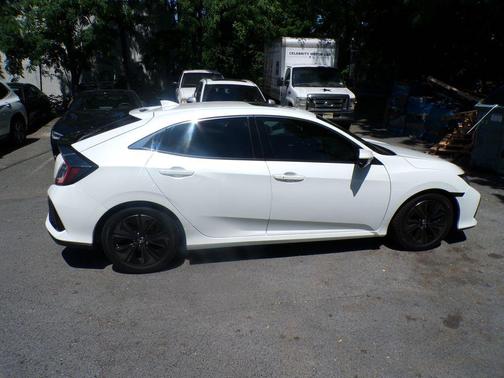 White 2019 Honda Civic EX