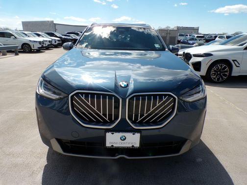 Arctic Race Blue Metallic 2025 BMW X3 30 xDrive