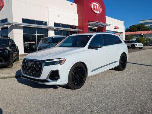 Glacier White Metallic 2025 Audi SQ7 4.0T Premium Plus