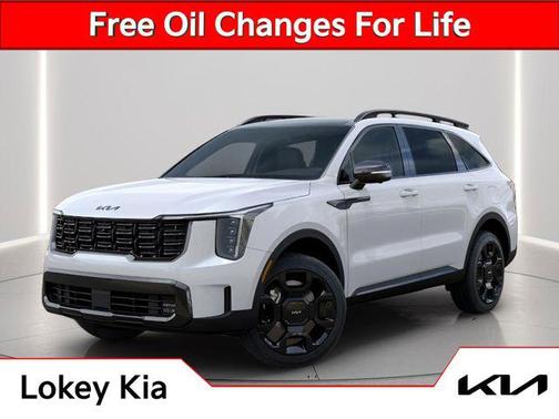 Snow White Pearl 2026 Kia Sorento Plug-In Hybrid SX Prestige