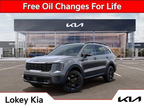 Steel Gray 2026 Kia Sorento Hybrid SX Prestige