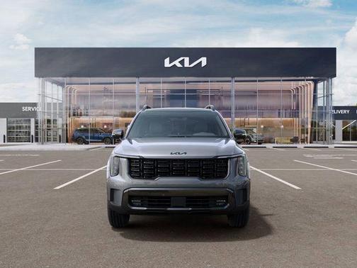 Steel Gray 2026 Kia Sorento Hybrid SX Prestige