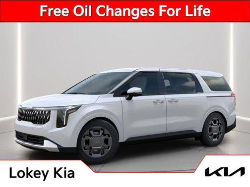 Snow White Pearl 2026 Kia Carnival Hybrid EX