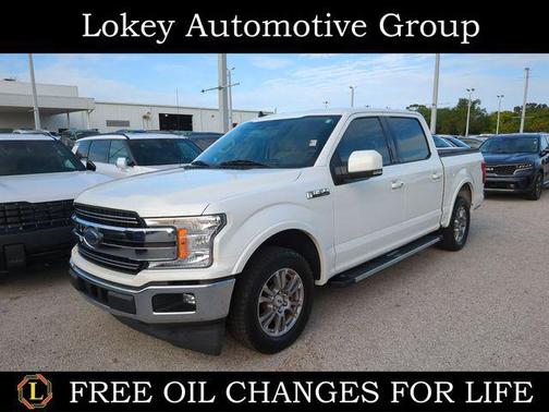STAR WHITE METALLIC TRI-COAT 2020 Ford F-150 Lariat