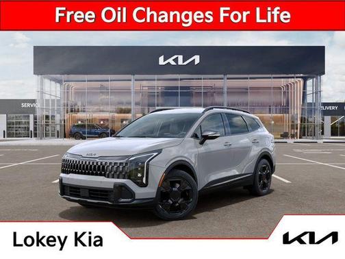 Wolf Gray 2026 Kia Sportage X-Line
