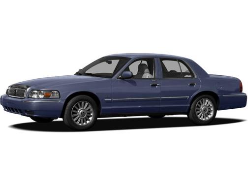 Vibrant White Clearcoat 2007 Mercury Grand Marquis LS