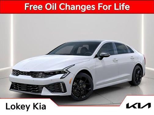 Snow White Pearl 2026 Kia K5 GT-Line FWD