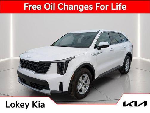 Glacial White Pearl 2026 Kia Sorento LX