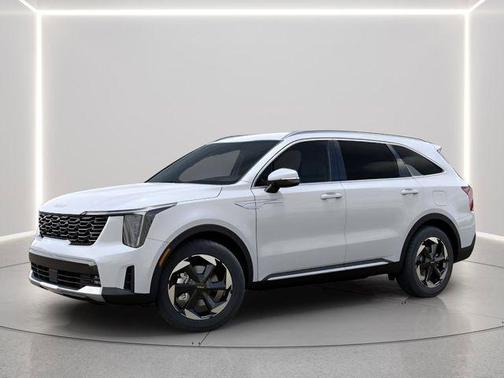 Snow White Pearl 2026 Kia Sorento Hybrid EX