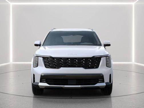 Snow White Pearl 2026 Kia Sorento Hybrid EX