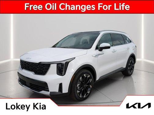 Glacial White Pearl 2026 Kia Sorento EX