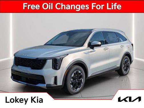 Ivory Silver 2026 Kia Sorento S