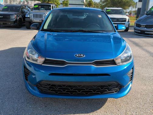 Sporty Blue 2021 Kia Rio S