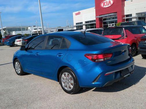 Sporty Blue 2021 Kia Rio S