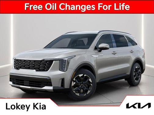 Ivory Silver 2026 Kia Sorento S