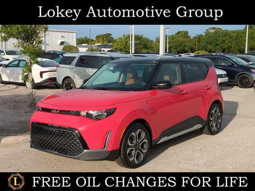 Inferno Red/Black Roof 2025 Kia Soul EX