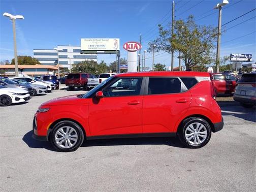 Inferno Red 2021 Kia Soul LX
