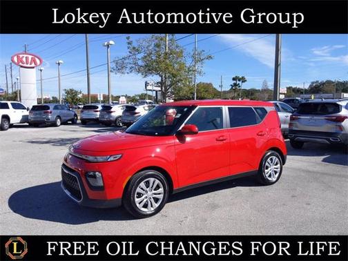 Inferno Red 2021 Kia Soul LX