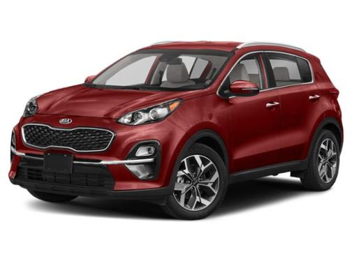 Hyper Red 2020 Kia Sportage EX