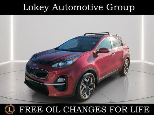 Hyper Red 2020 Kia Sportage EX