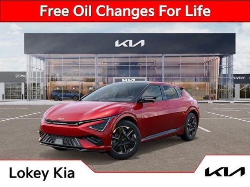 Red 2026 Kia EV6 GT-Line