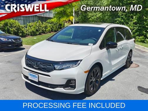Platinum White Pearl 2025 Honda Odyssey