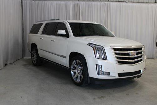 White Diamond Clearcoat 2015 Cadillac Escalade ESV Premium