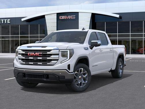 Summit White 2026 GMC Sierra 1500 SLE